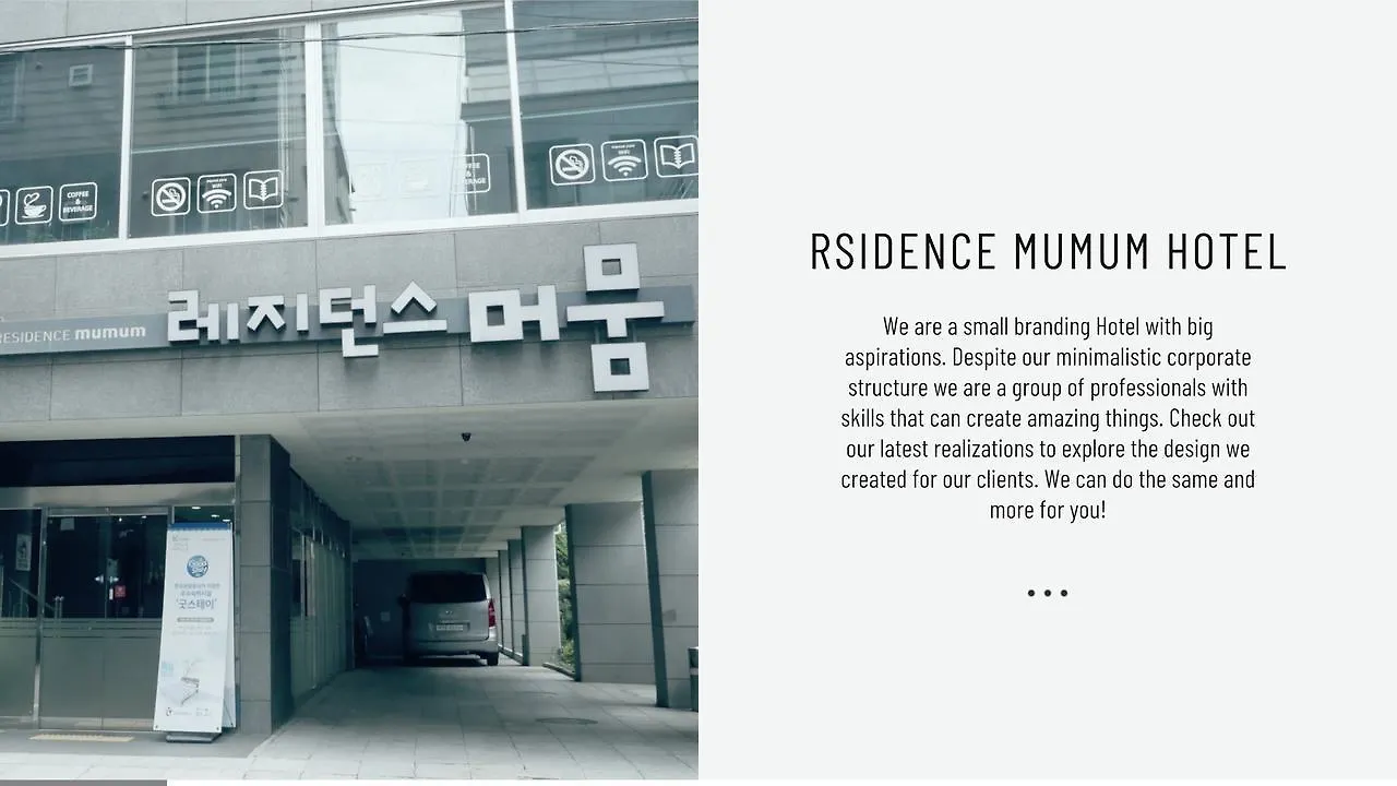 Residence Mumum Hotel Busan